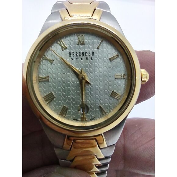 Berenger Steel Ladies Date Vintage Watch - Picture 12 of 15